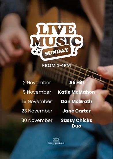 November Live Music Line Up